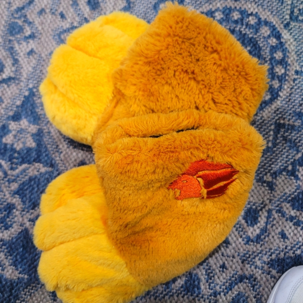 Disney Store Lion King Guard Kion Plush Slipper Toddler Shoes 5/6 Boys Girls